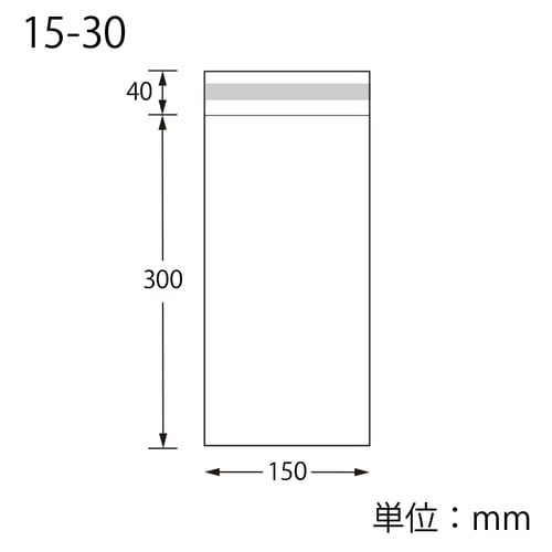 OPP袋ピュアパックT15−30100枚×10