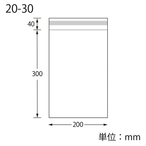 OPP袋ピュアパックT20−30100枚×10