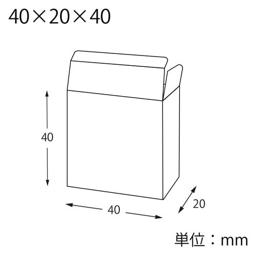 箱 クリスタルBOX V 40×20×40