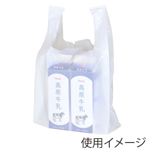 レジ袋 再生原料エコハンドハイパー L
