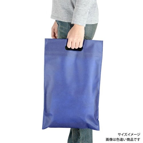 不織布バッグ 小判抜き 白×500