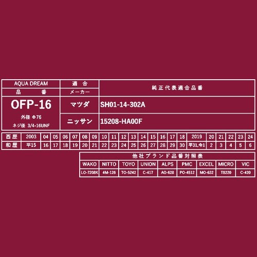 PLATINUMオイルフィルター