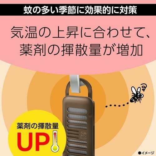 マモルーム蚊に効く吊るだけプレート玄関用1年用×4