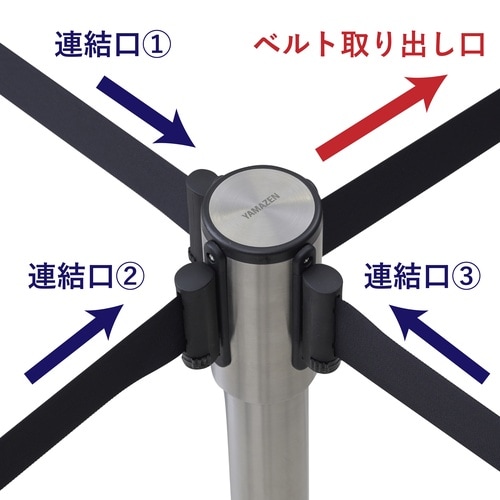 ベルトパーティションSTDシルバーベースBK2台