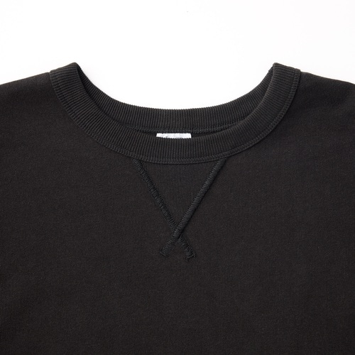 ガゼット付きTシャツ チャコールグレーXL