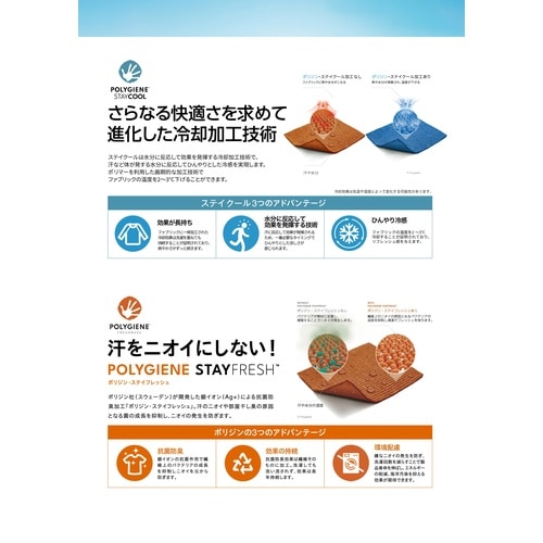 ドライTシャツ(ポリジンW加工)ホワイト4XL