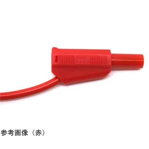 テストリード ワニ口−バナナプラグ 赤