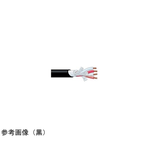 4心スピーカケーブル 黒 100m 4S