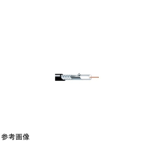 50Ω同軸ケーブル 黒 100m L−5