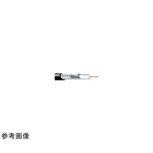 50Ω同軸ケーブル 黒 100m L−5