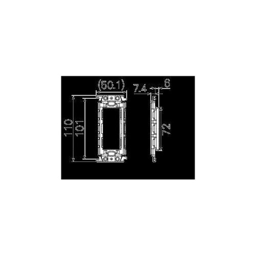 ZPシリーズ コスモワイド21用絶縁枠付
