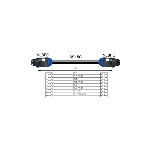 スピーカケーブル 30m 黒 SC30−