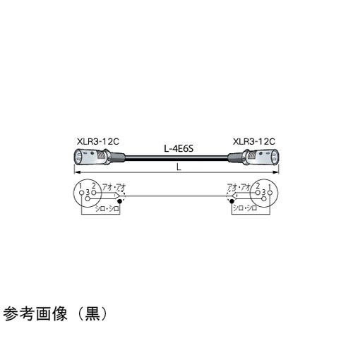 パッチケーブル 黒 10m EC10−X