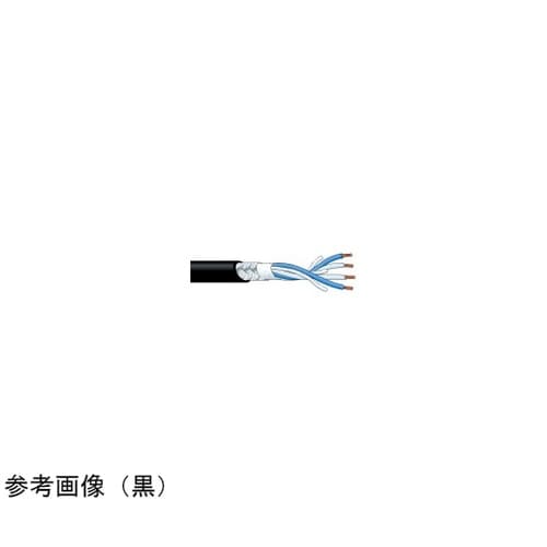 電磁シールドマイクケーブル 黒 200m