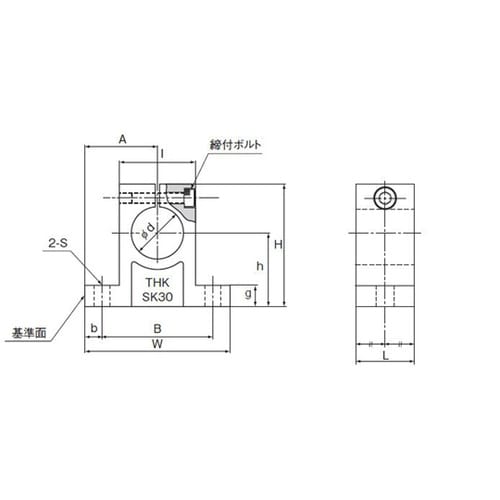 サポート金具 SK16