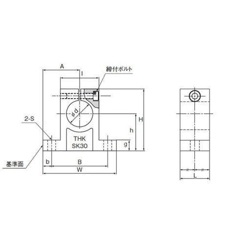 サポート金具 SK30