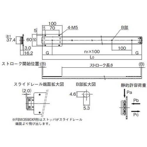 スライドパック 2FBW3590XRUU