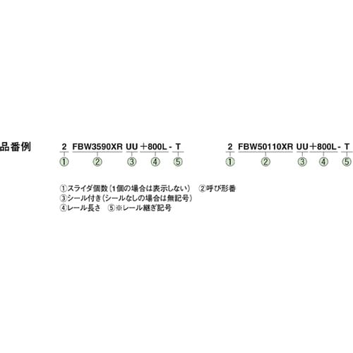 スライドパック用スライダー FBW501