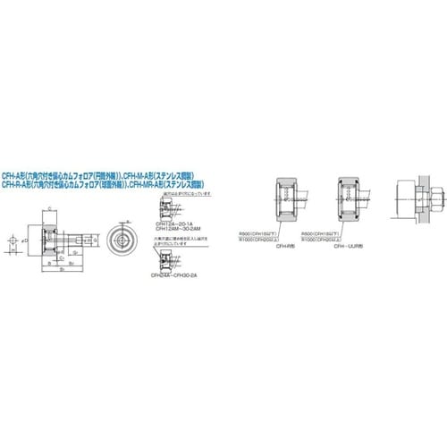 カムフォロア CFH6−A