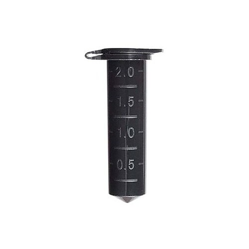 サンプリングチューブ 2mL 黒 1パッ