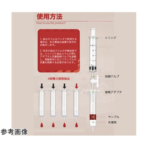 固相抽出カラム用アダプタ 1305010
