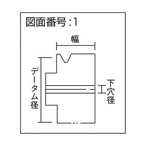 JIS95XA2 JIS Vプーリー