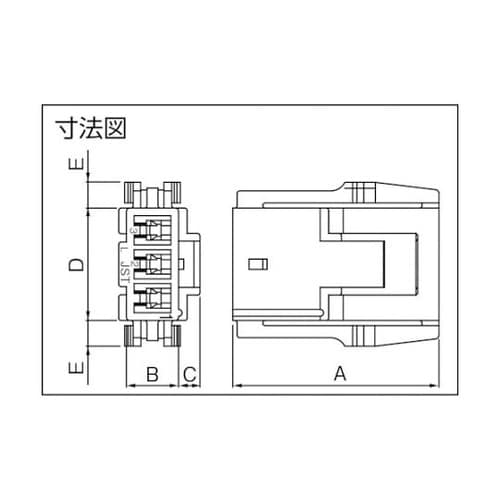 HLR02V HLコネクタ用ハウジング