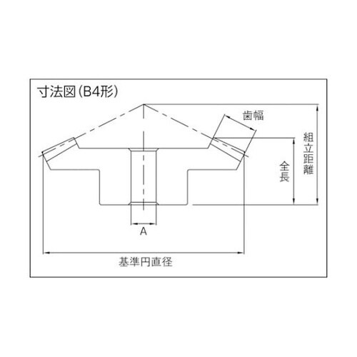 かさ歯車SB3−4020 SB3−402