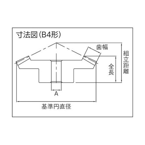 かさ歯車 グリーソン SB3−6015