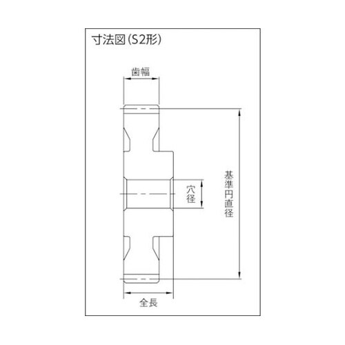 平歯車 並歯 SS1.5−120