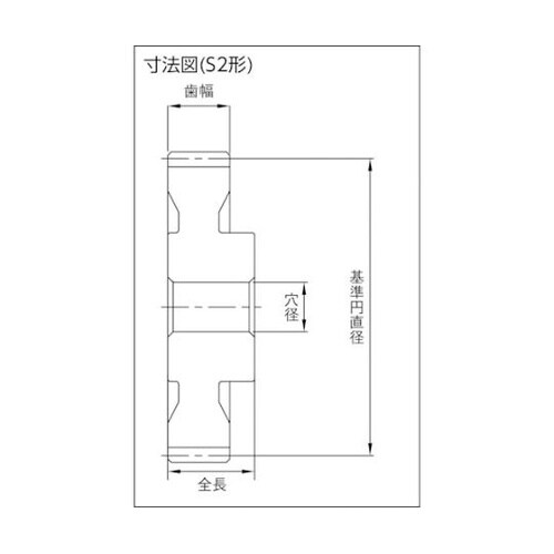 平歯車 並歯 SS3−90