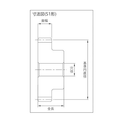 平歯車 並歯 SS4−16