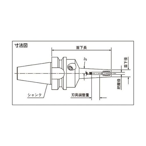 ハイ・トルク・チャックHTC BT30