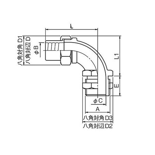 PLG−12 アルグルハイフコネクタ