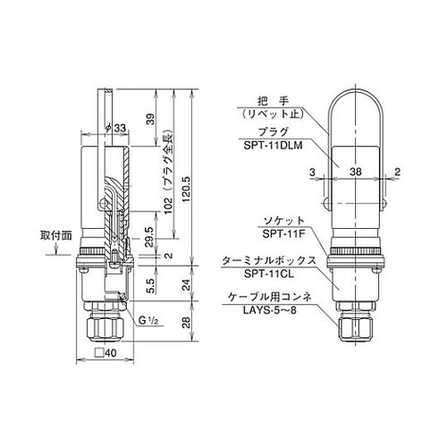 SPT−11DL インターロックプラグ