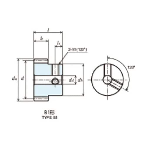 S45C平歯車 S1S 24B*0808