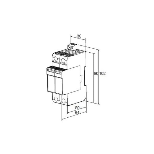 MLPP100 電源用避雷器