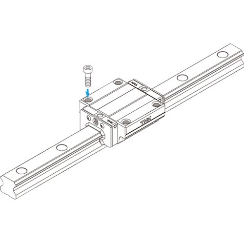 LMガイド HSR15A2SS+700L