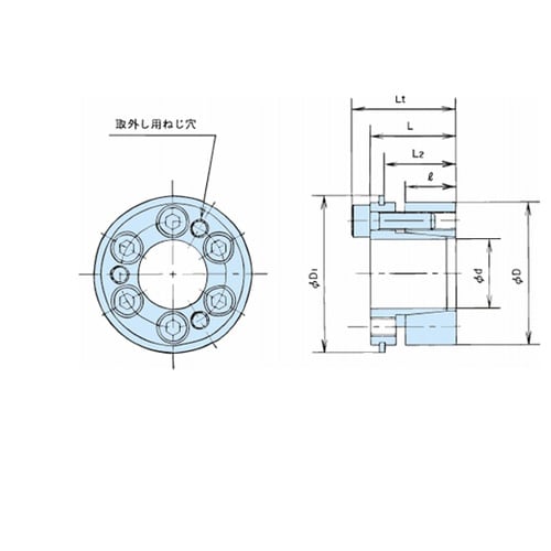 軸締結具 パワーロック RE−SSシリー