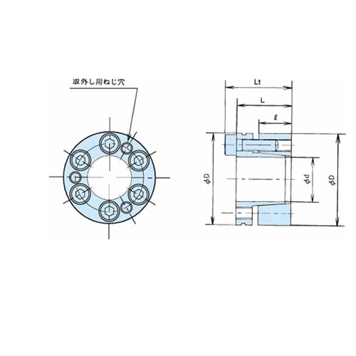 軸締結具 パワーロック RE−SSシリー