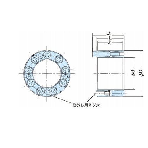 軸締結具 パワーロック AD−Nシリーズ