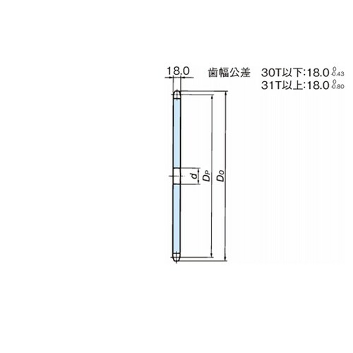 RS100 スプロケット 1Aタイプ R