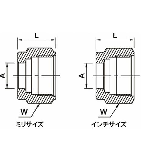 ニューV−Lok継手 ナット VUW−1