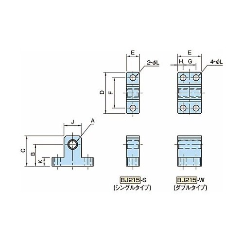クランプ&ストッパー アジャストストッパ