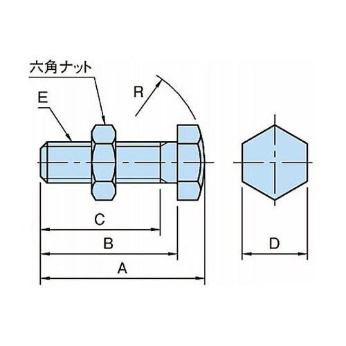 ボルト&ナット スラストボルト BJ73