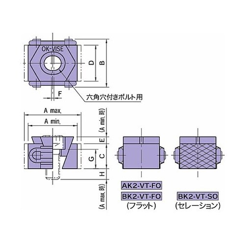 クランプ&ストッパー OKバイス(エコノ