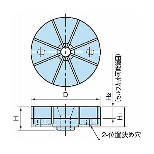 フォームクランプ 口金(内形クランプ用)