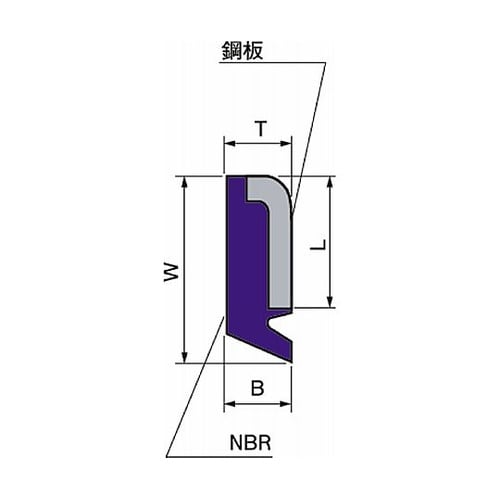 スライドシール(ストレート型)SHS型