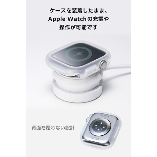 アップルウォッチ42mm カバー クリア