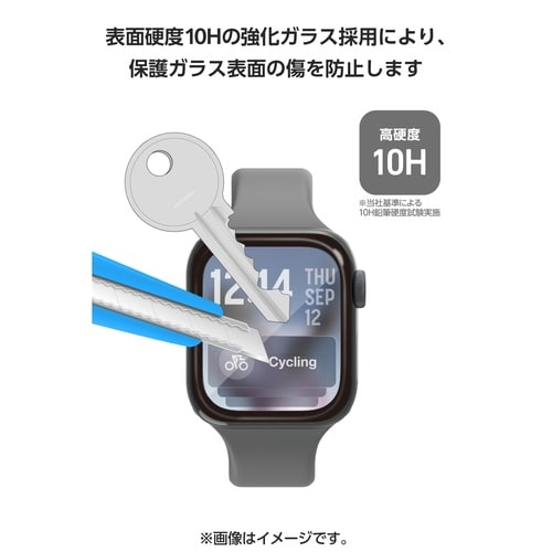 アップルウォッチ42mm ガラスフィルム 高透明